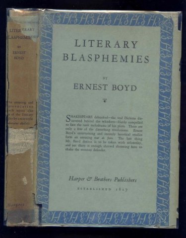 Image for Literary Blasphemies