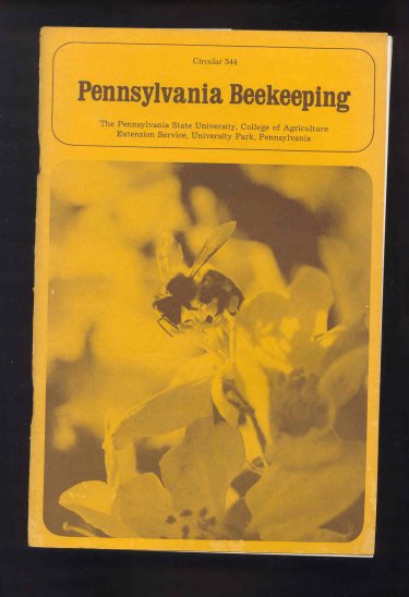 Image for Pennsylvania Beekeeping. Circular 544.
