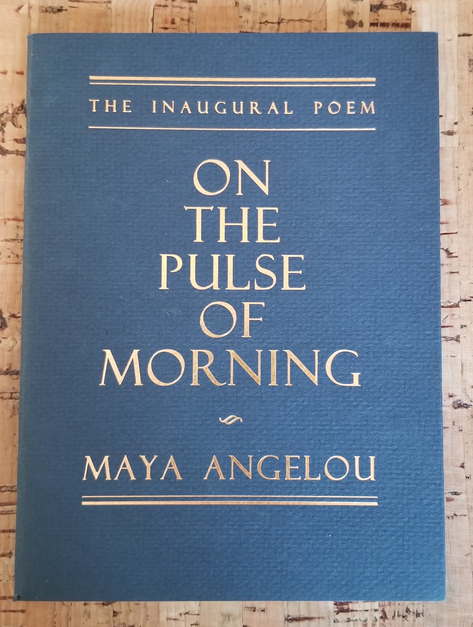 Image for On the Pulse of Morning. The Inaural Poem.